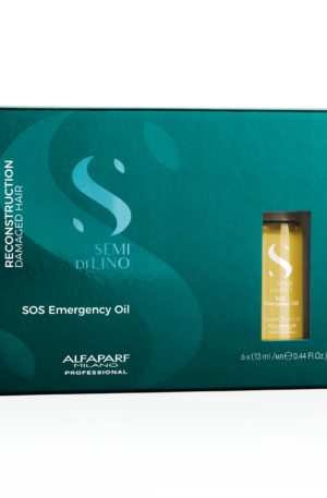 Alfaparf Milano – Semi Di Lino – Ampollas SOS Emergency Oil (6×13 ML)